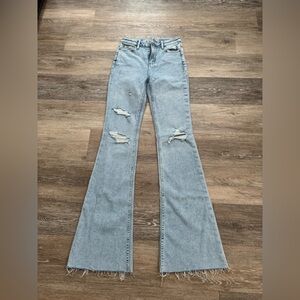 Idyllwind Blue Flare Wide Leg Jeans